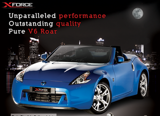Nissan 370Z Z34 Coupe Dual 2 1/2in Catback System. S/Steel Polished.