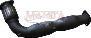 Mitsubishi Pajero NS 3.2L Auto 3in DPF Replacement With Temp Sensor Bosses & High Flow Cats