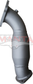 Mitsubishi Triton ML 3.2L Turbo Diesel 3in Dump Pipe From Turbo Face. With Cat