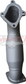 Mitsubishi Triton ML 3.2L Turbo Diesel 3in Dump Pipe From Turbo Face. With Cat