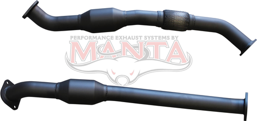 Toyota LandCruiser VDJ200 V8 4.5L T.D. Dual 2.5in Engine Pipes With Cats