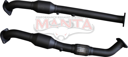 Toyota LandCruiser VDJ200 2016 V8 4.5L Dual 2.5in Cats With DPF Sensors