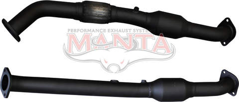 Toyota LandCruiser VDJ200 2016 V8 4.5L Dual 2.5in Cats With DPF Sensors
