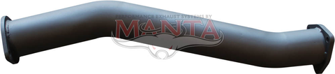 LandCruiser VDJ78/79 4.5L V8 3in Centre Pipe Only (Muffler Delete)