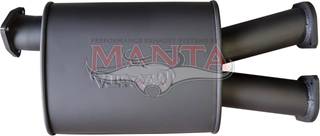 LandCruiser VDJ79 4.5L V8 3in Dual Y/Pipe Muffler