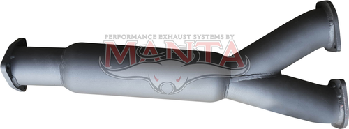 Toyota LandCruiser VDJ79 4.5L V8 3in Dual Centre Y-Pipe With Hotdogs