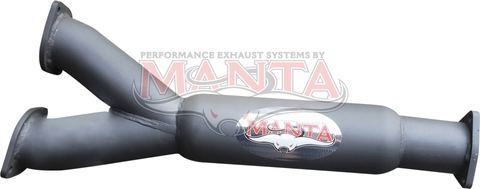 Toyota LandCruiser VDJ79 4.5L V8 3in Dual Centre Y-Pipe With Hotdogs