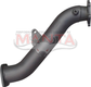 LandCruiser HZJ105 1HZ WTH Garret 6 Bolt Turbo 3in Dump Pipe 6 Bolt Flat Flange