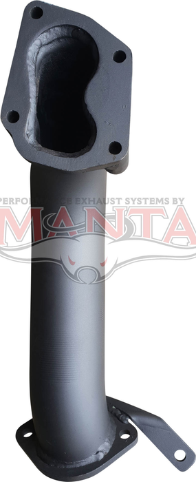 RA Rodeo Ute Non-Common Rail 3.0L TD 2004 - 2008 3in Dump Pipe With Oval Port