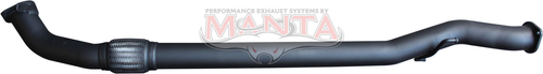 Mitsubishi Challenger PB 2.5L Turbo Diesel 5 Speed Auto 3in Engine Pipe With Flex
