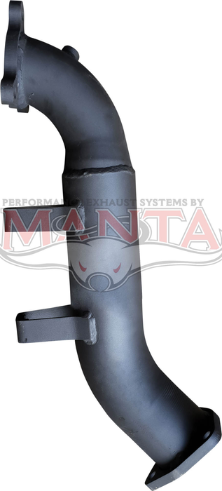 Navara D40 3in Dump Pipe 140kw 2.5L TD 3/11 to 2015 FITS 140kw SPANISH BUILT - FABRICATED O.E. CAT
