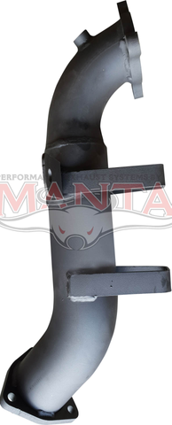 Navara D40 3in Dump Pipe 140kw 2.5L TD 3/11 to 2015 FITS 140kw SPANISH BUILT - FABRICATED O.E. CAT
