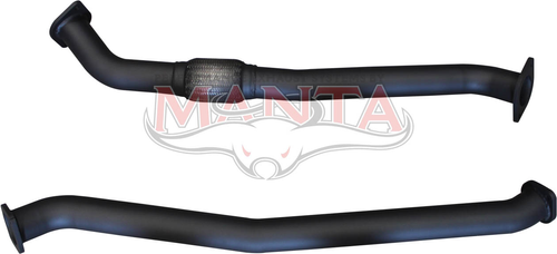Toyota LandCruiser VDJ200 Wagon 2 1/2in Engine Pipes without Cats (Pair)