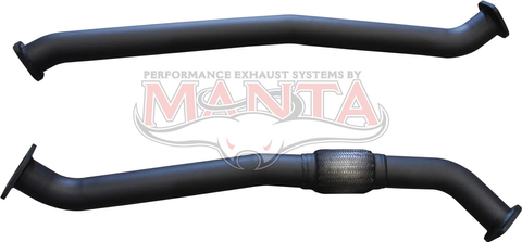 Toyota LandCruiser VDJ200 Wagon 2 1/2in Engine Pipes without Cats (Pair)