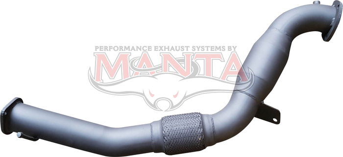 Ford Ranger PX-Mazda/BT50 B32P 3in Dump Pipe & Cat With Flex