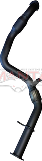 Territory SZ 2.7L V6 Turbo Diesel Dump Pipe & Cat Assembly From Turbo