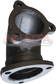 GU PATROL 4.2L T.D. 3in DUMP PIPE TO SUIT TD05 3 BOLT MITSUBISHI TURBO TO MBE205