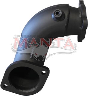 Landcruiser 3in Dump Pipe HZJ75, HZJ78, HZJ79 4.2L Turbo Diesel, 3 Bolt TD05, TD05H DTS Turbo