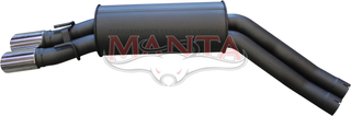 Holden Commodore VT VU VY VZ SS VT-VX HSV Sedan V8 Dual 2 1/2in Rear Muffler With Tips