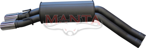 Commodore VT - VZ SS VT-VX HSV Sedan V8 Dual 2 1/2in Rear Muffler With Tips