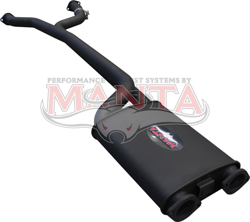 Ford Falcon AU XR8 Ute Dual 2 1/2in Centre Muffler Megaflow