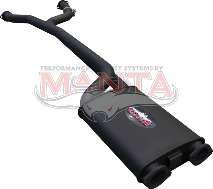 Ford Falcon AU XR8 Ute Dual 2 1/2in Centre Muffler Megaflow