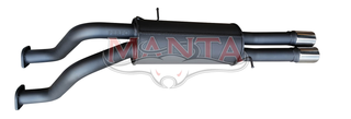 Ford Falcon AU XR8 Ute Dual 2 1/2in Rear Muffler