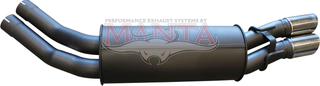Holden VY Monaro CV8/GTO Coupe V8 Dual 2 1/2in Rear Muffler