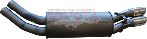 Holden VY Monaro CV8/GTO Coupe V8 Dual 2 1/2in Rear Muffler