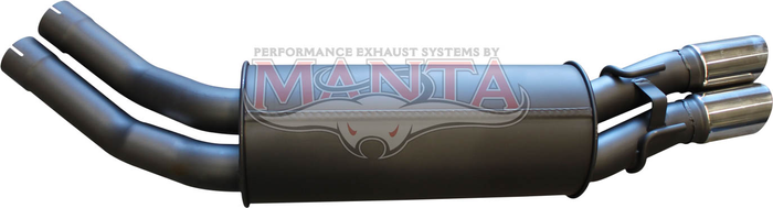 Holden VY Monaro CV8/GTO Coupe V8 Dual 2 1/2in Rear Muffler
