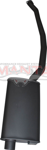 Ford Falcon AU 6 Cylinder Ute 2 1/2in Centre Muffler