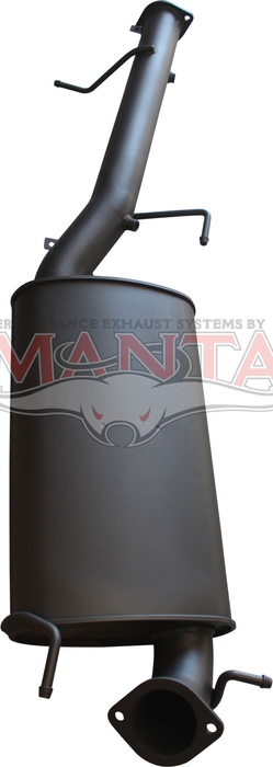 Mitsubishi Pajero NS 3.2L Turbo Diesel Auto 3in Centre Muffler With DPF Sensors only