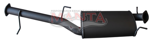 Mitsubishi Pajero NS NW NT NX 3.2L Turbo Diesel 3in Centre Muffler Suit Auto With NO DPF OR Sensors