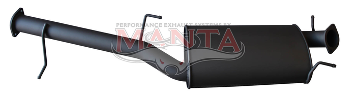 Mitsubishi Pajero NS NW NT NX 3.2L Turbo Diesel 3in Centre Muffler Suit Auto With NO DPF OR Sensors