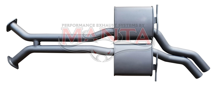 Holden Commodore VT VU VY VZ V8 Dual 2 1/2in Wagon/Ute Centre Muffler