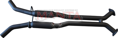 Holden Commodore VU VY VZ V8 Ute 2 1/2in Dual Centre Hotdogs to Suit LH & RH Exit Rears