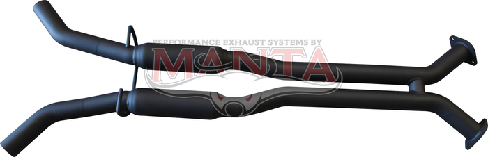 Holden Commodore VU VY VZ V8 Ute 2 1/2in Dual Centre Hotdogs to Suit LH & RH Exit Rears