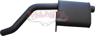 Holden Commodore VT VU VY VZ V6 2 1/2in Single Centre Muffler Assembly