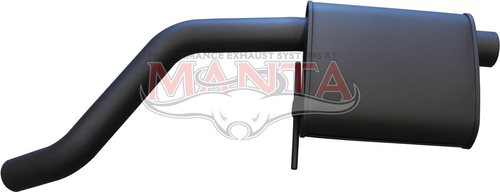 Holden Commodore VT VU VY VZ V6 2 1/2in Single Centre Muffler Assembly