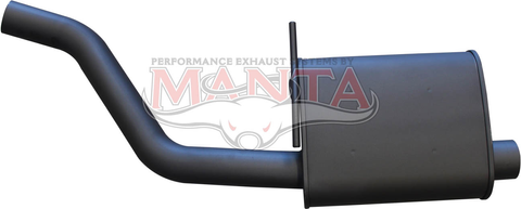 Holden Commodore VT VU VY VZ V6 2 1/2in Single Centre Muffler Assembly