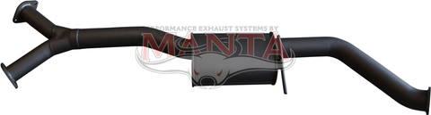 Holden Commodore VT VU VY VZ Sedan V8 Centre Muffler