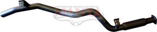 Toyota LandCruiser VDJ76 5 Door Wagon 3in Rear Hotdog & Tail Pipe