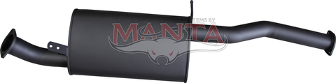 Patrol GU Ute 4.2L Turbo Diesel 3in Centre Muffler