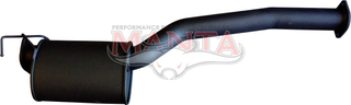 Ford Falcon AU V8 Sedan IRS 3in Mandrel Bent Sports Front Muffler