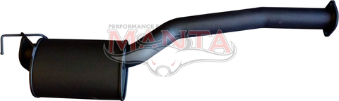 Ford Falcon AU V8 Sedan IRS 3in Mandrel Bent Sports Front Muffler