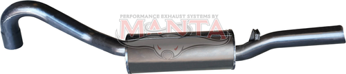 Holden Commodore VB-VS V6+V8 Sedan-2 1/2in Megaflow Rear Muffler