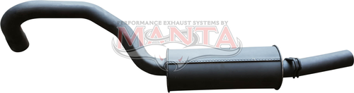 Holden Commodore VB-VS V6+V8 S/Wagon-Ute 2 1/2in Megaflow Rear Muffler