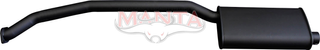 Ford Falcon EA-AU 6 Cylinder 2 1/2in Centre Muffler W/out Resonator