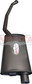 Ford Fairlane LTD (DA/NA) 6 Cylinder 2 1/2in Megaflow Centre Muffler