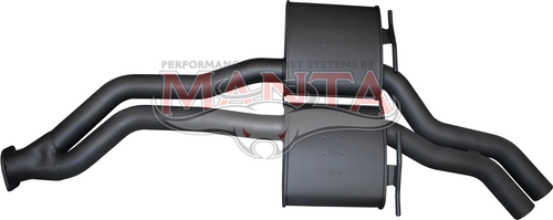 Holden Commodore VP VQ VR VS IRS Sedan Dual 2 1/2in Centre Mufflers off Single Cat